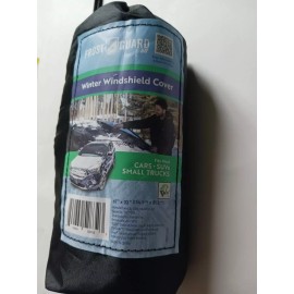 FrostGuard Go Portable Winter Windshield Cover with Travel Storage Pouch