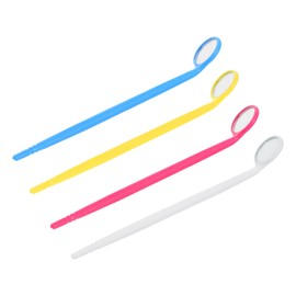 iplusmile 20pcs Disposable Oral Cavity Examination Mirrors Set for Inspection Premium Quality Disposable Mouth Mirrors for Dentists and Orthodontists