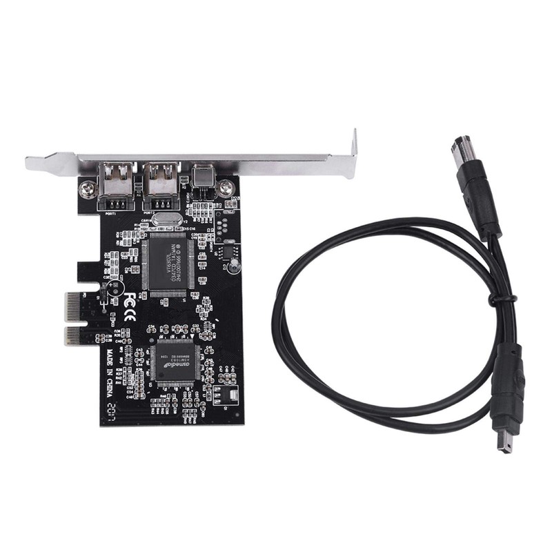 PCIE FireWire Card PCI-E PCI Express FireWire 1394a IEEE 1394