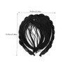 SAFIGLE Braided Hair Braid Headband Wig Accessory for Women Comfortable