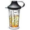 Gefu Mix Up Salad Dressing Shaker, Black