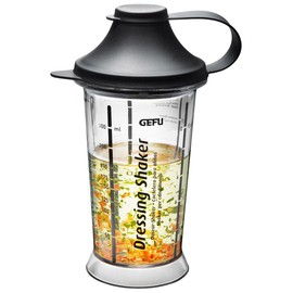 Gefu Mix Up Salad Dressing Shaker, Black