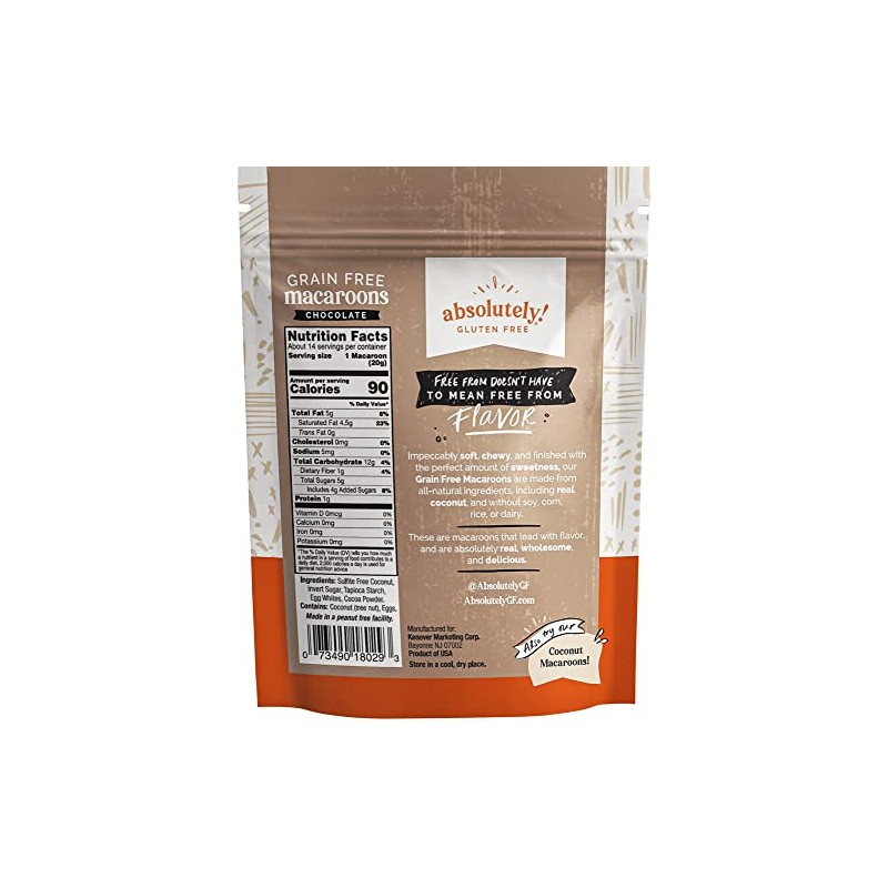 Absolutely Gluten Free Coconut Macaroons With Chocolate Drizzle, Grain Free,