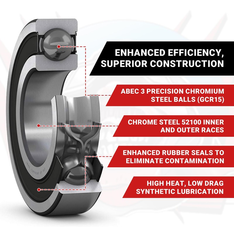 FastEddy Bearings Compatible with Hot Bodies Lightning Stadium RTR Sealed