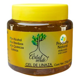 Gel para Peinar Árbol Verde Linaza 250g