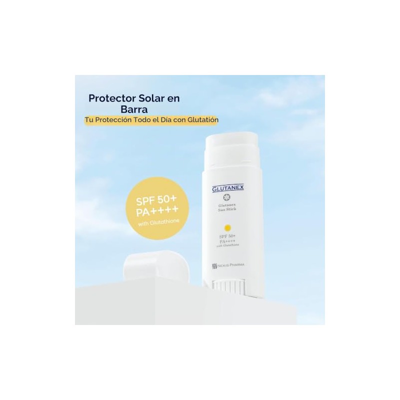 Glutanex™ Sun Stick - BLOQUEADOR SOLAR FPS50+ PA++++ 30GR. /