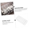 SHINEOFI 2Pcs Desktop Cable Management Box Organizer with Lid for