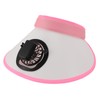 Sun Hat with Fan Rechargeable 3 Gear Wind Speed Large