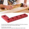 Mini Small Square Center Finder Tool, Aluminum Alloy 90 Degree