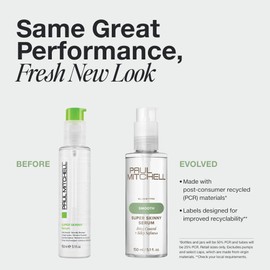 Paul Mitchell Super Skinny Serum Blowout Primer, Speeds Up Drying Time, Humidity Resistant, For All Hair Types, 5.1 fl. oz