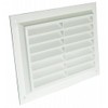 BM72/1 White 10"x7" Louvre Vent