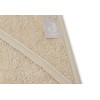 Jollein Hooded Towel Terry Cloth 75 x 75 cm Nougat