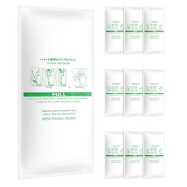 10 Pack 204814 Filter Plus Bags Compatible with Vacuums 205811 204811 204808 for Avalir Sentria Ultimate G Series, Replaces F-Style & Twist-Style