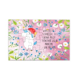 Mr. & Mrs. Panda Puzzle Unicorn Santa Claus 24 Pieces - Gift, Unicorn, Gin, Unicorn Decoration, Wish List