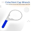 AFEISOL 6 Inch Colar/Vent Cap Fuel Filter Wrench for 380134