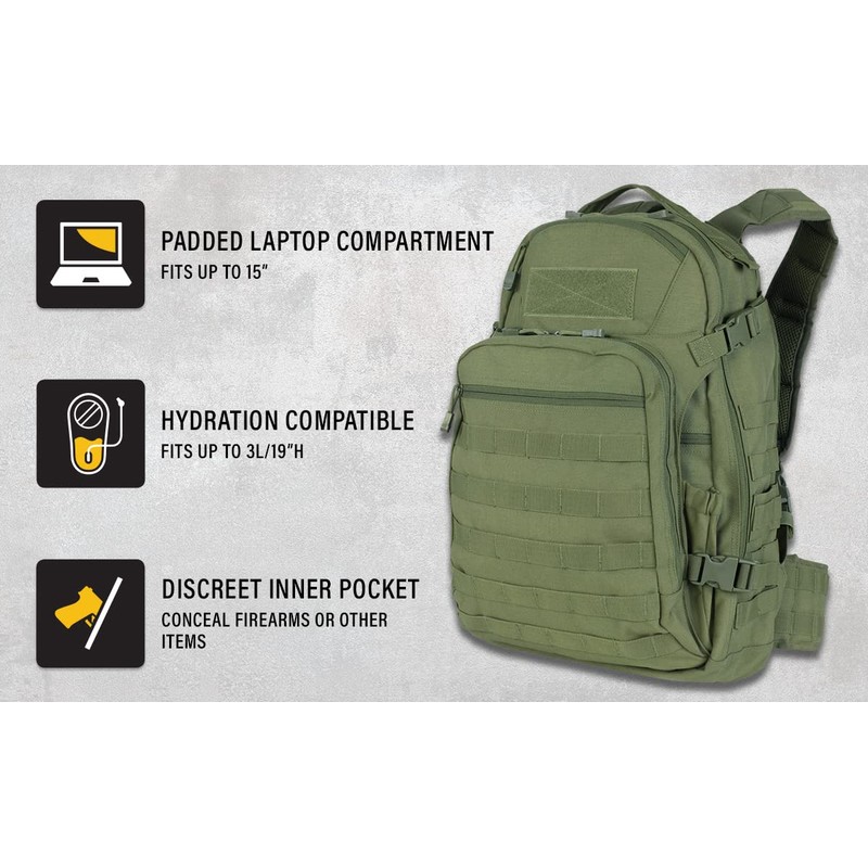 Condor Venture Pack - Tactical Backpack - Military, Survival, First