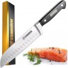 STEINBRÜCKE 7" Kitchen Knife Forged Sharp Blade for Slicing, Dicing,Choppin
