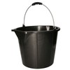 KOTARBAU® Plastic Bucket with Spout 15 L Construction Bucket with