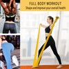 Resistance Bands Set, 5 Pcs Exercise Bands, Elastic Stretch Bands