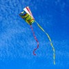 KOKOSUN Frameless Soft Kite, Colorful Parafoil Kite with Long Tail