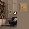 Varilight Single Matrix Dimmer Kit - Classic Georgian Brass With