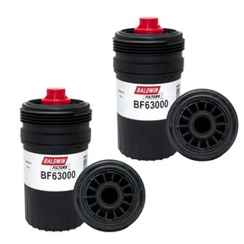 BF63000 Spin-On Fuel Filter fits Cummins/PACCAR Engines (2Pack)