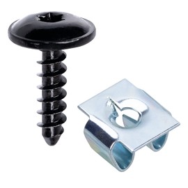 OAUTOO Juego de 20 protectores de guardabarros y tuercas con kit de tornillos para VW N-907-750-01, N-103-271-02, N90775001, N10327102