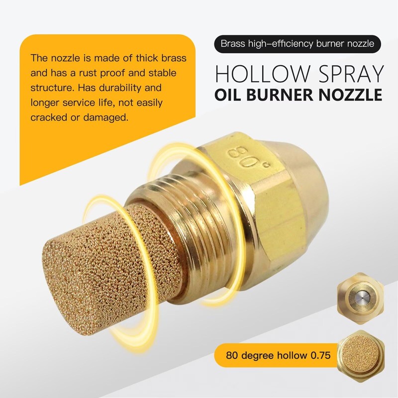 Replacement for DELAVAN .75 80 A Hollow Oil Burner Nozzle