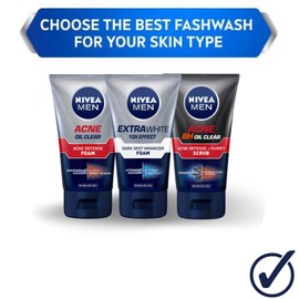 Nivea Men Facial Foam / Cleanser / Pembersih Muka 100ml