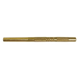 Mayhew Tools 25074 Knurled Brass Punch Drift, 1/4" & 6mm X 4"