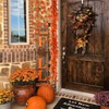 CQURE 36 Pack Fall Leaf Garland,Artificial Fall Vines Autumn Garland