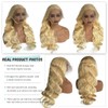 32 Inch 613 13x6 Lace Front Wig Human Hair Body