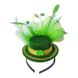 Hellery Saint Patrick's Day Headband Hairband for New Year Carnival Festival, Green