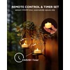 merrynights Remote Candles, 24 Pack Flameless Tea Lights Candle Battery