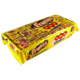 Frunas Fruit Chews Strawberry 48 Pack