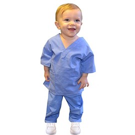 Ceil Blue Toddler Scrubs by My Little Doc (2)