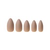 Invogue Taupe Nude Oval Nails (24 Pieces)