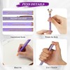 Yeaqee 6 Pcs Inspirational Pen Set for Women Gift Diamond