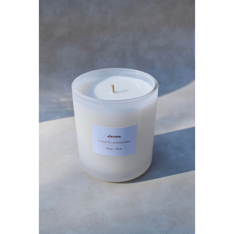 Elevate Rose & Oud Ritual Candle