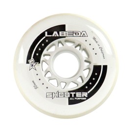 Labeda Shooter Roller Hockey Wheel - 80mm White - Single Wheel