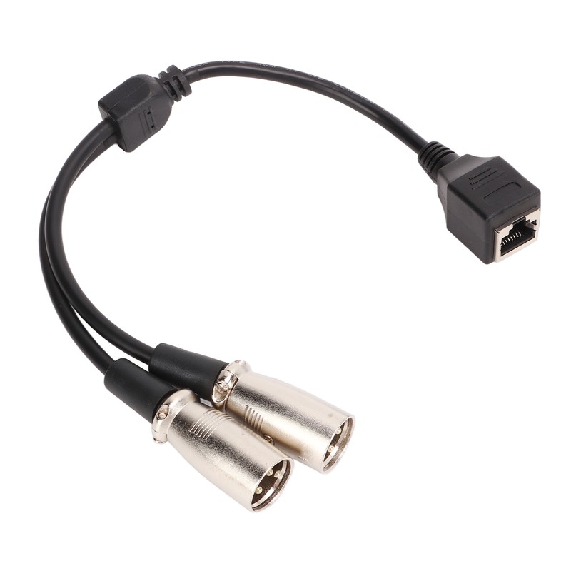 RJ45 to XLR Female Mic Converter Adapter Cord 20cm Microphone