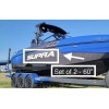 SUPRA BOAT Replacement WHITE 60” (set Of 2) Vinyl Decals Sticker Ski Wakeboard