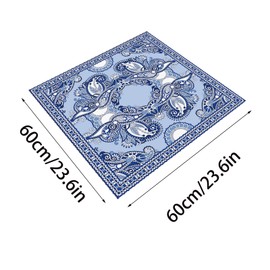 FengFaer Bohemian Style Mandala Pattern Washer or Dryer Top Protector Covers,Washer and Dryer Covers for The Top,Anti-Slip Washer or Dryer Top Mat Covers for Laundry Kitchen Home (Style D)