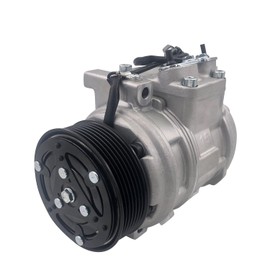 Dearl A/C AC air condition compressor with Clutch L4 2.4L compatible with Honda 02-06 Cr-V CRV 02 03 04 05 06 (2002 2003 2004 2005 2006)