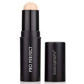 Bodyography Pro Perfect Foundation Stick - Shade Sand - Light to Full Coverage - Demi-Matte Finish with A Natural Look - Enhancer for Concealing, Highlighting, and Contouring - Vitamin C & E