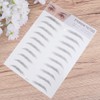Cabilock 2 Piezas Pegatina para Cejas Falsas D, de Papel