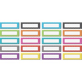 Teacher Created Resources Chevron Labels Magnetic Accents (77204.0)