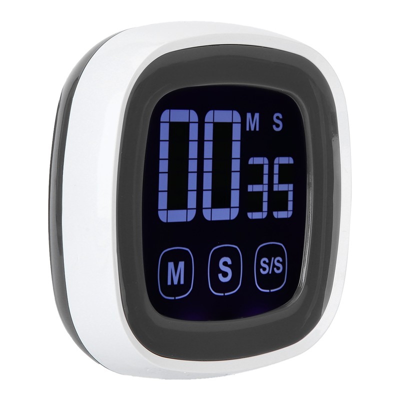 Digital Kitchen Timer Big Screen Loud Alarm BBQ Countdown Reminders