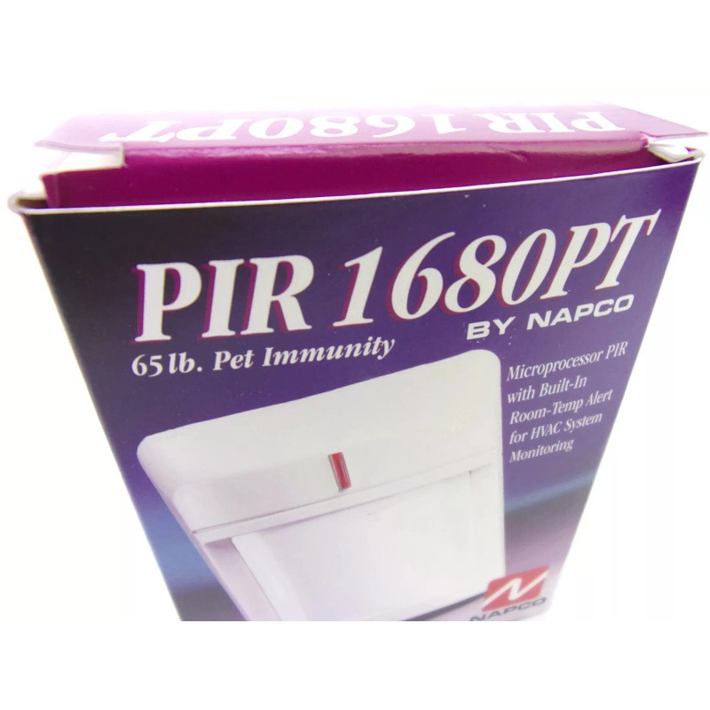 NAPCO PIR1680PT Infrared PIR Motion Sensor w/ 65lb Pet Immunity