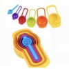 Juego de 6 Cucharas Medidoras para Cocina, Repostería, Medidas Grabadas